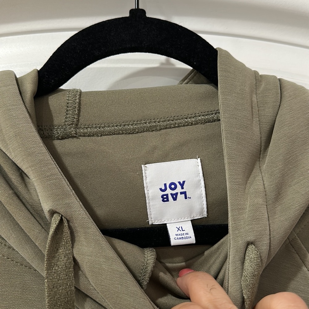 JoyLab hooded crop top size XL - Picture 2 of 8